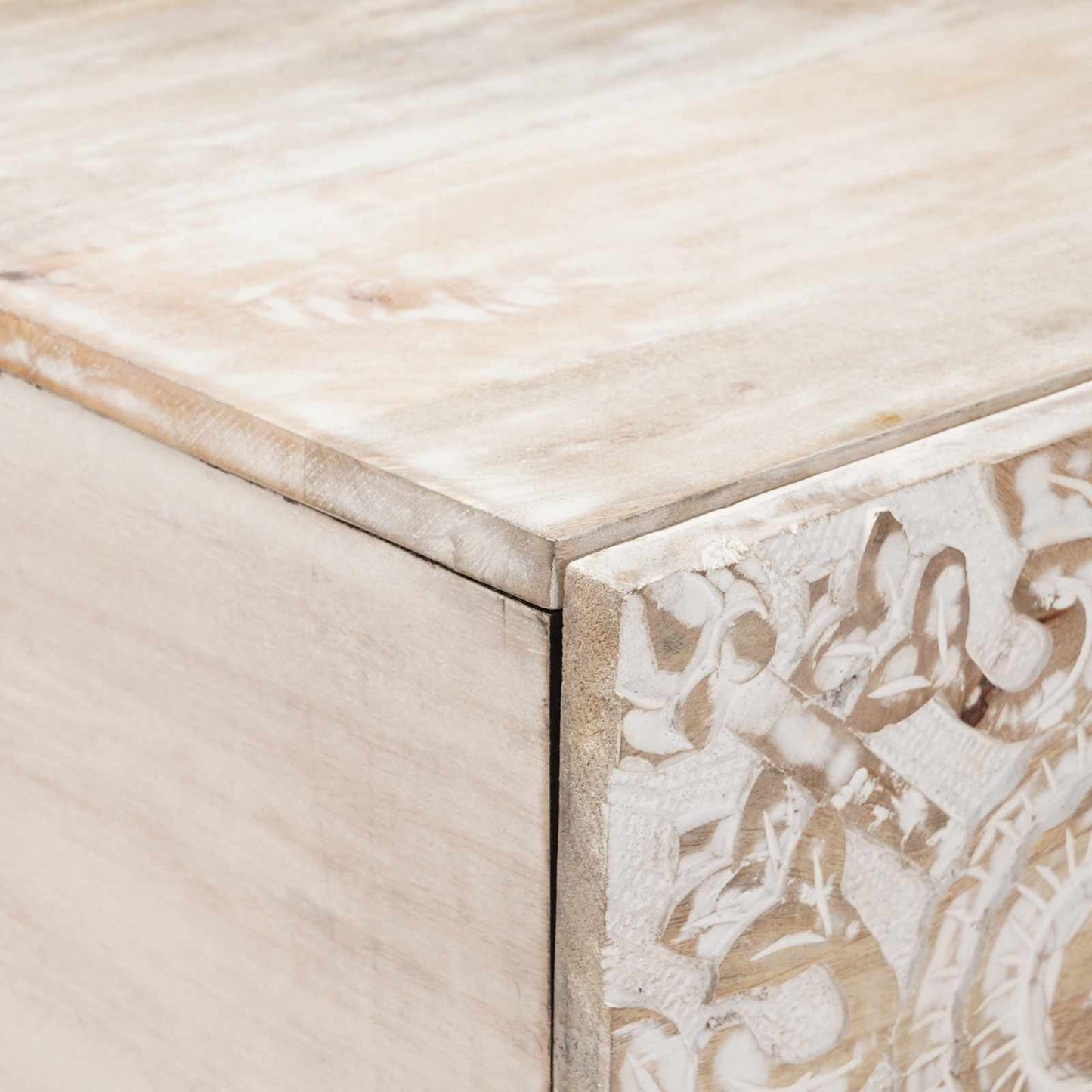 Tavolino da salotto Bianco 100 x 54 x 40 cm | homemem39