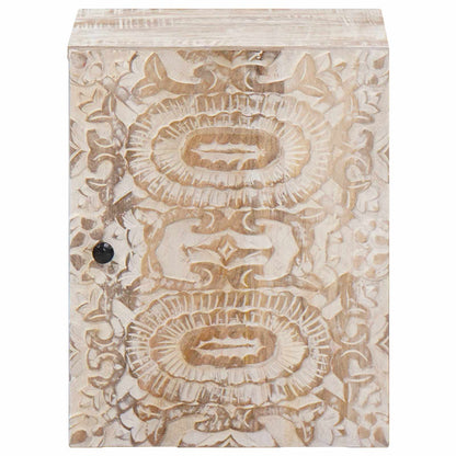 Mobile Appeso da Bagno con porta Bianco 38 x 33,5 x 48 cm | homemem39