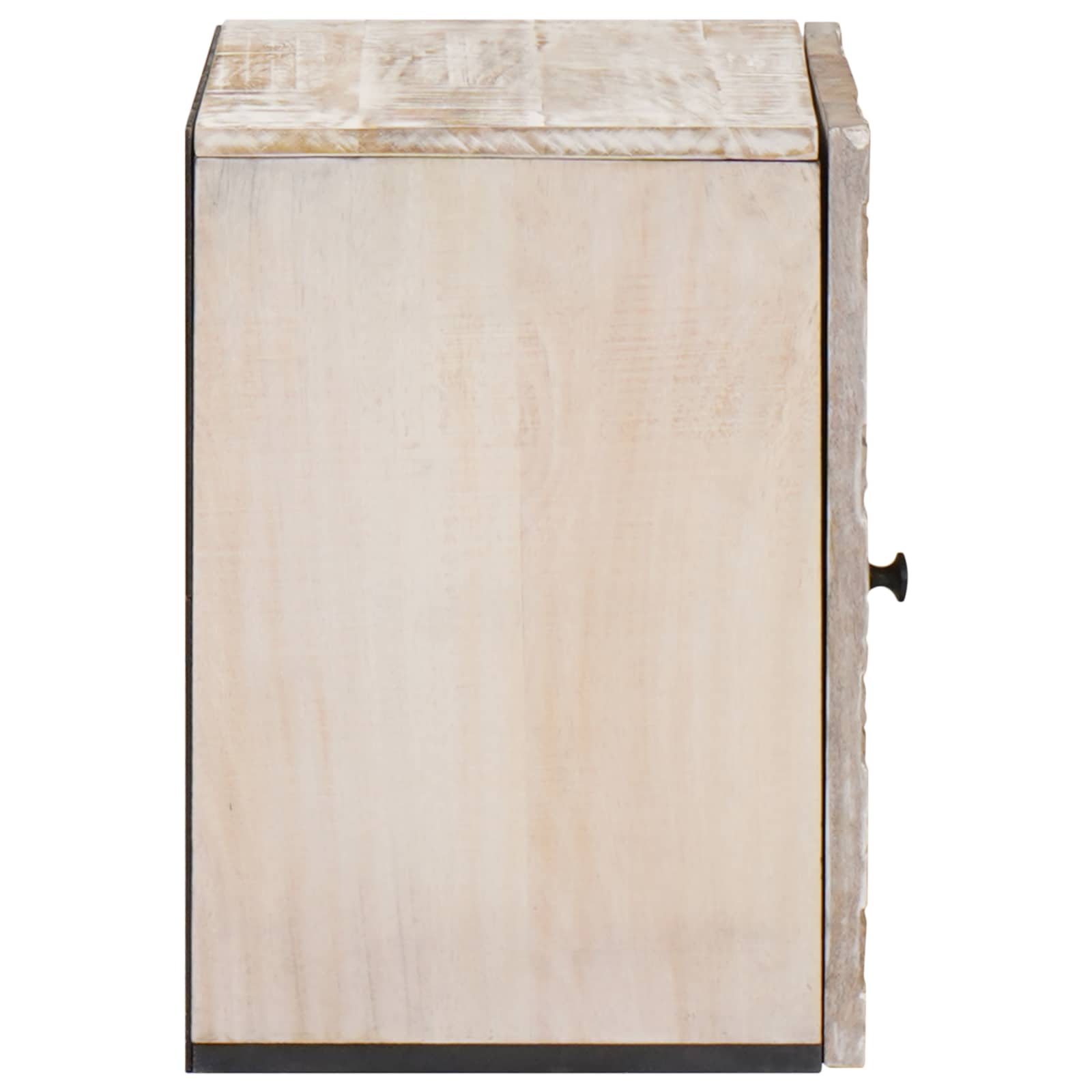 Mobile Appeso da Bagno con porta Bianco 38 x 33,5 x 48 cm | homemem39