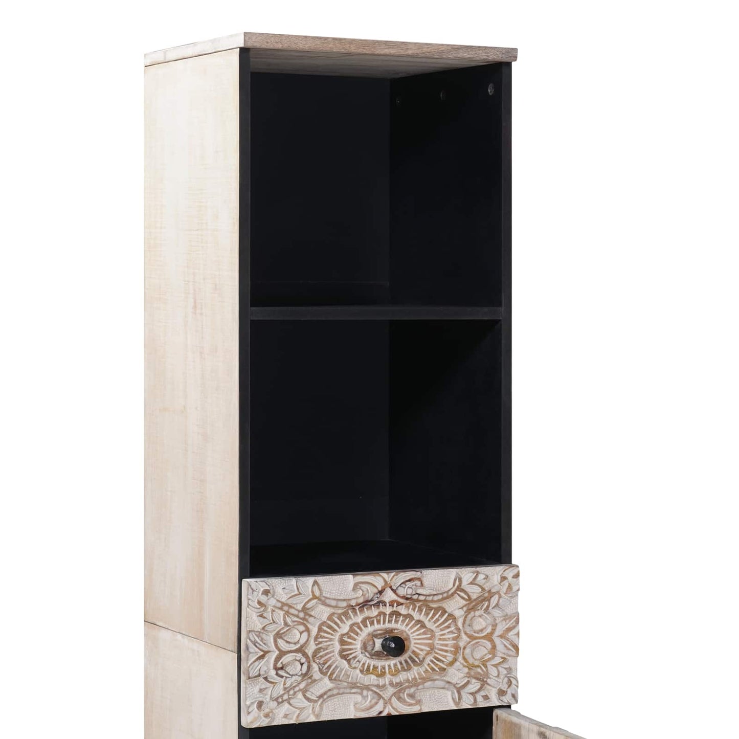 Mobile da Bagno con cassetto Bianco 38 x 33,5 x 160 cm | homemem39