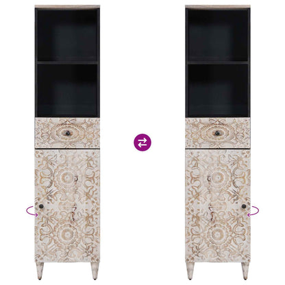Mobile da Bagno con cassetto Bianco 38 x 33,5 x 160 cm | homemem39