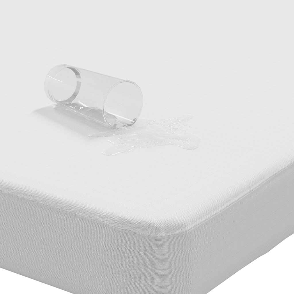 Coprimaterasso Bianco 90x220 cm Impermeabile | homemem39