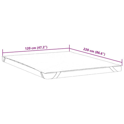 Coprimaterasso Bianco 120x220 cm Impermeabile
