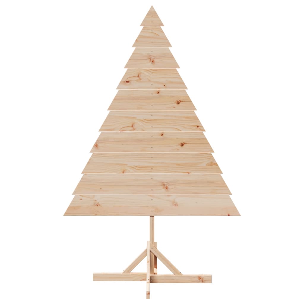 Albero di Natale Decorativo in Legno 180 cm in Legno Massello - homemem39