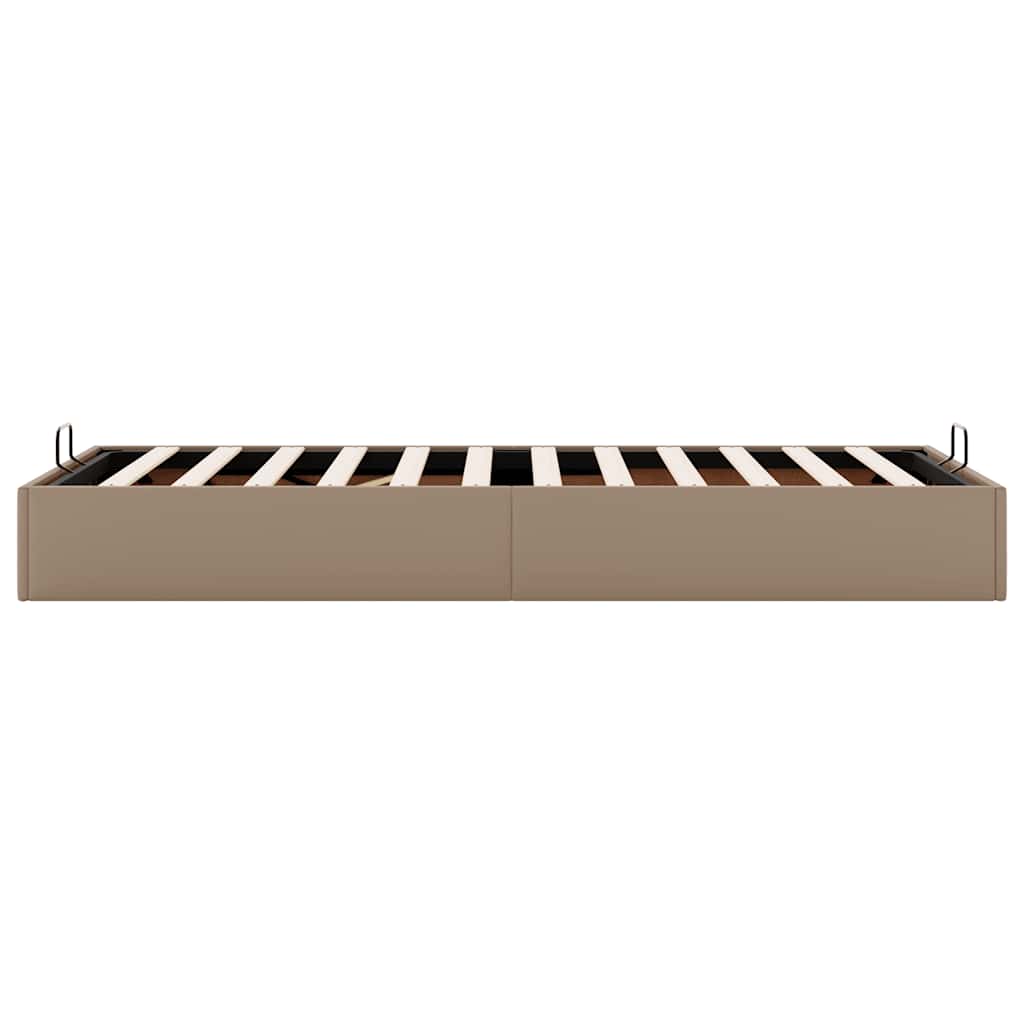 Struttura Letto Pouf senza Materasso 100x200 cm Similpelle