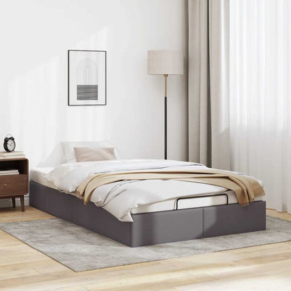 Struttura Letto Pouf senza Materasso 120x190 cm Similpelle | homemem39