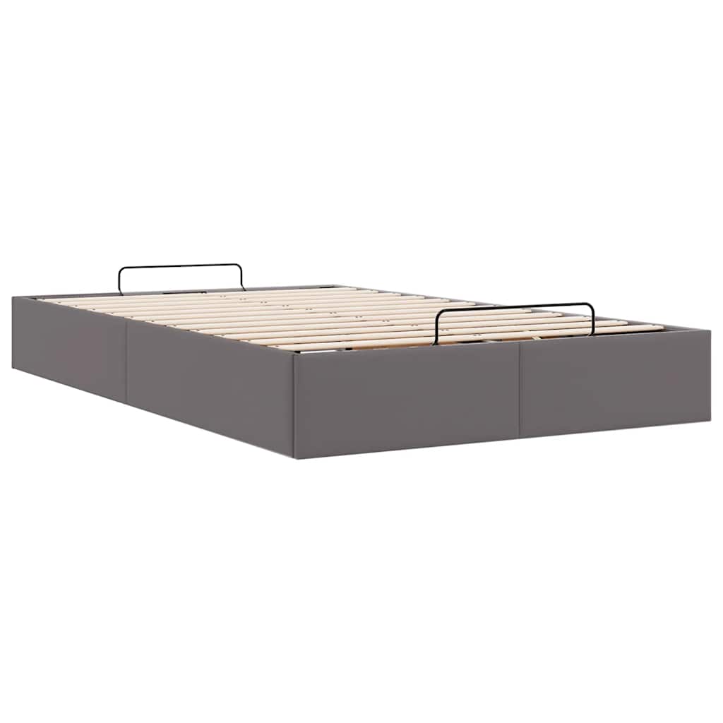 Struttura Letto Pouf senza Materasso 120x190 cm Similpelle | homemem39