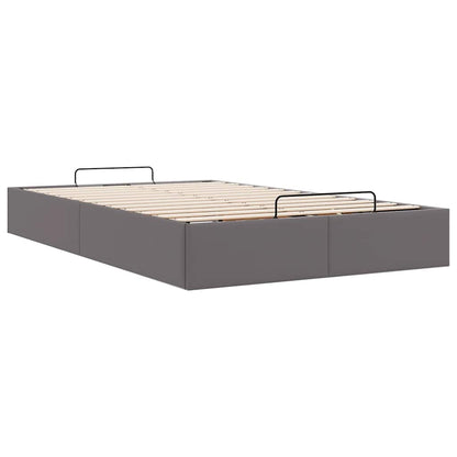 Struttura Letto Pouf senza Materasso 120x190 cm Similpelle | homemem39