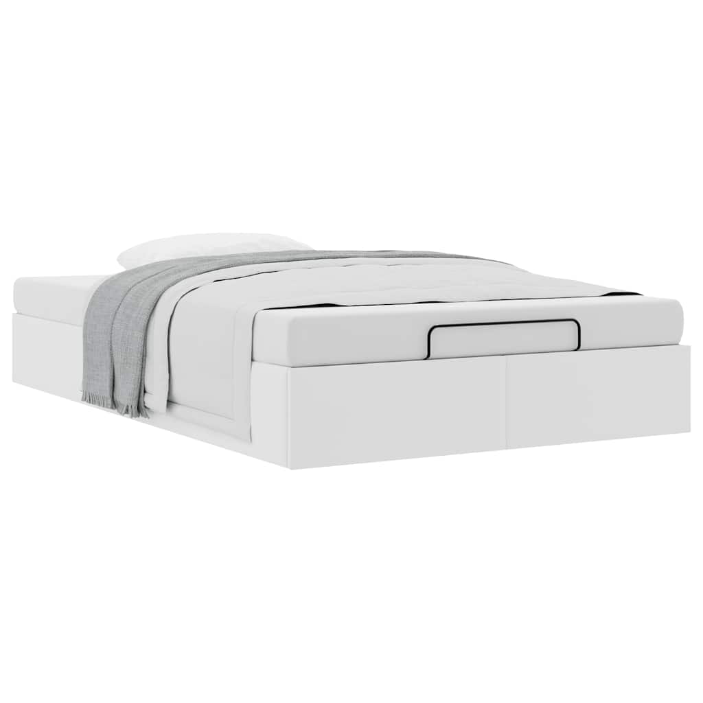 Struttura Letto Pouf senza Materasso 120x200 cm Similpelle