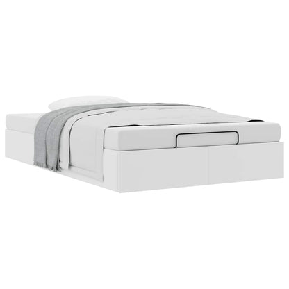 Struttura Letto Pouf senza Materasso 120x200 cm Similpelle