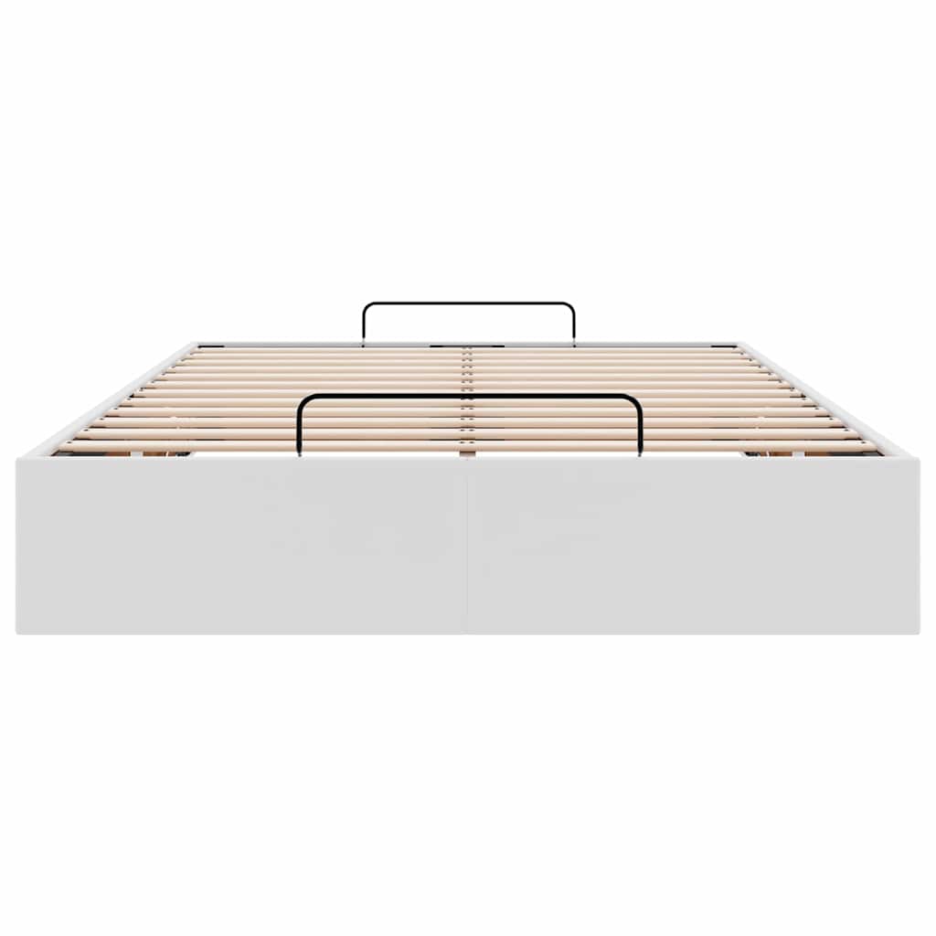 Struttura Letto Pouf senza Materasso 120x200 cm Similpelle