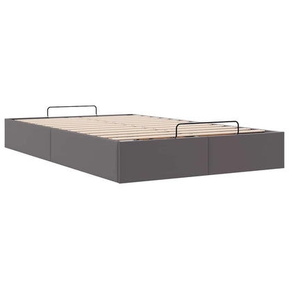 Struttura Letto Pouf senza Materasso 120x200 cm Similpelle | homemem39