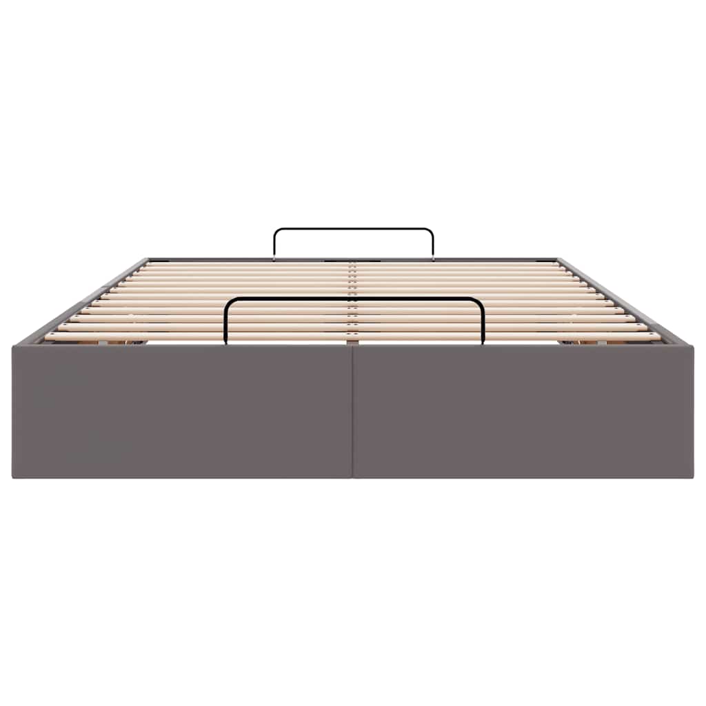 Struttura Letto Pouf senza Materasso 120x200 cm Similpelle