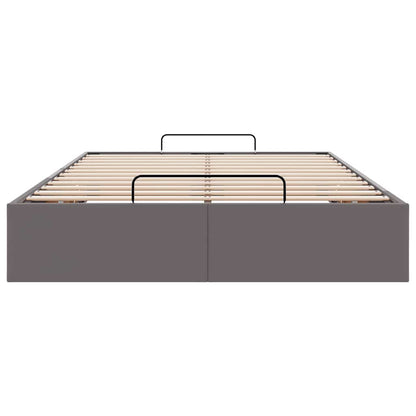 Struttura Letto Pouf senza Materasso 120x200 cm Similpelle