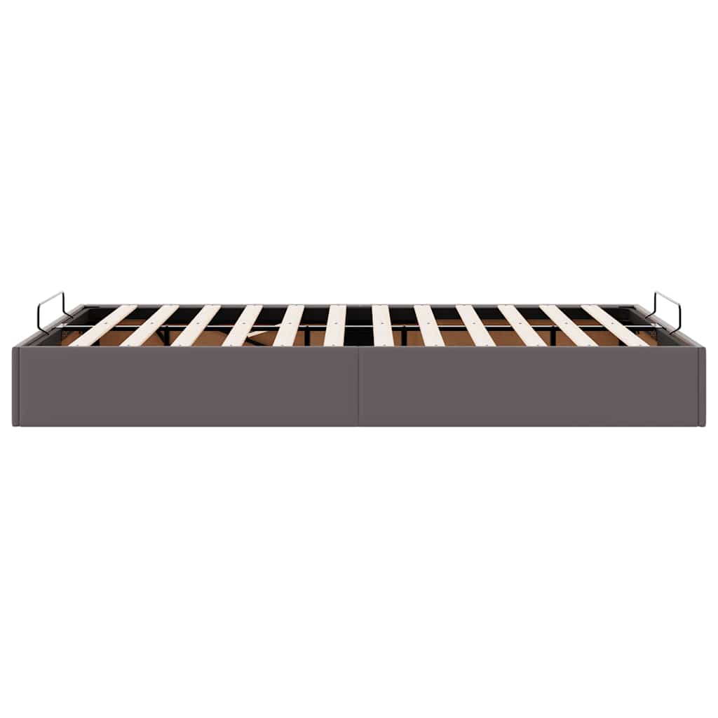 Struttura Letto Pouf senza Materasso 120x200 cm Similpelle