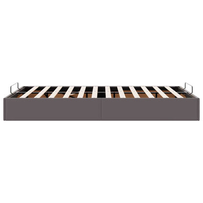 Struttura Letto Pouf senza Materasso 120x200 cm Similpelle