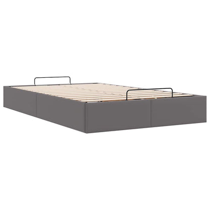 Struttura Letto Pouf senza Materasso 120x200 cm Similpelle | homemem39