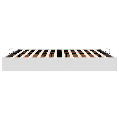 Struttura Letto Pouf senza Materasso 200x200 cm Similpelle | homemem39
