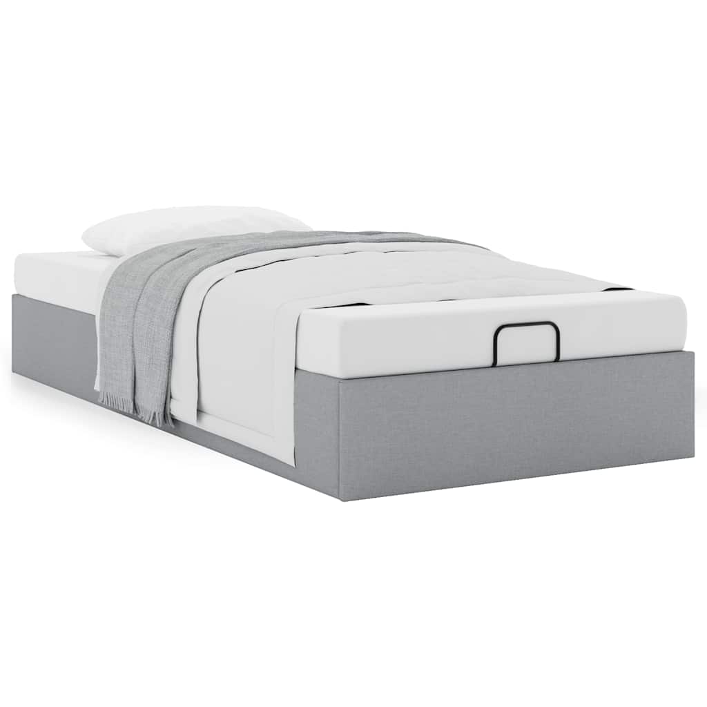 Struttura Letto Pouf senza Materasso 80x200 cm in Tessuto