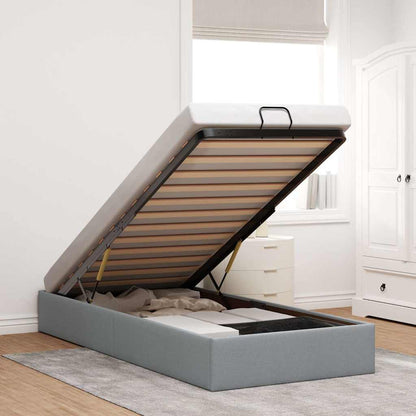 Struttura Letto Pouf senza Materasso 80x200 cm in Tessuto