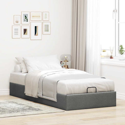 Struttura Letto Pouf senza Materasso 180x200 cm in Tessuto