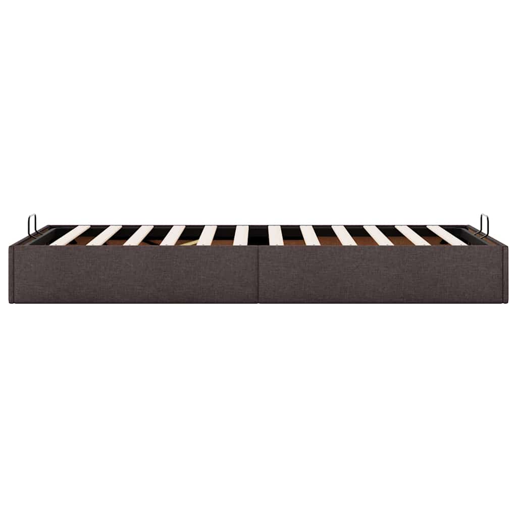 Struttura Letto Pouf senza Materasso 90x190 cm in Tessuto