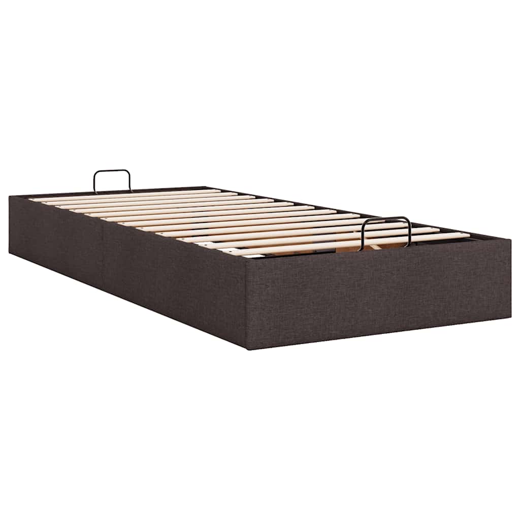 Struttura Letto Pouf senza Materasso 90x190 cm in Tessuto | homemem39