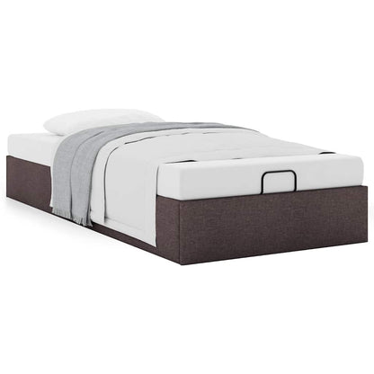 Struttura Letto Pouf senza Materasso 90x200 cm in Tessuto