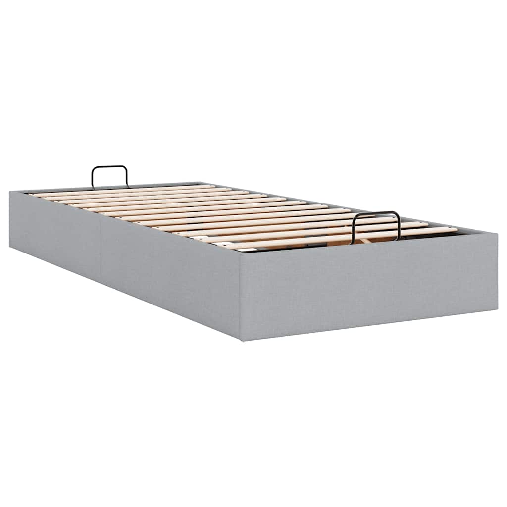 Struttura Letto Pouf senza Materasso 100x200 cm in Tessuto