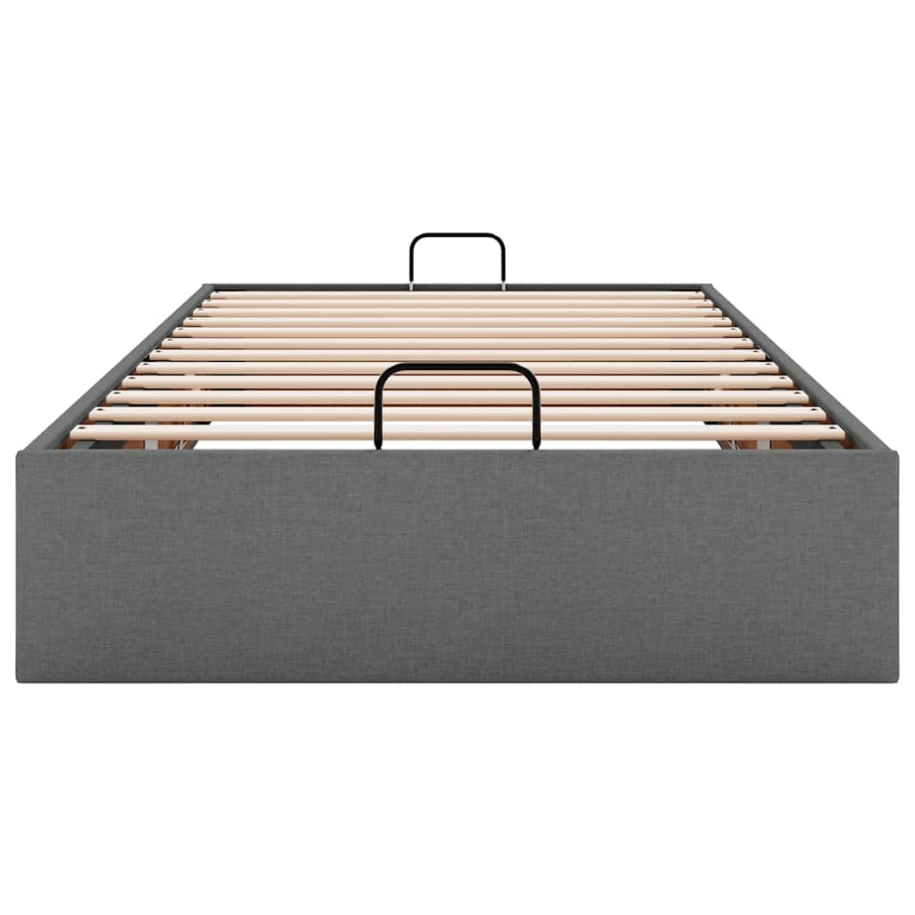 Struttura Letto Pouf senza Materasso 100x200 cm in Tessuto