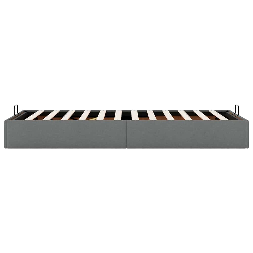Struttura Letto Pouf senza Materasso 100x200 cm in Tessuto