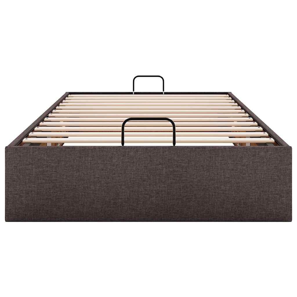 Struttura Letto Pouf senza Materasso 100x200 cm in Tessuto - homemem39