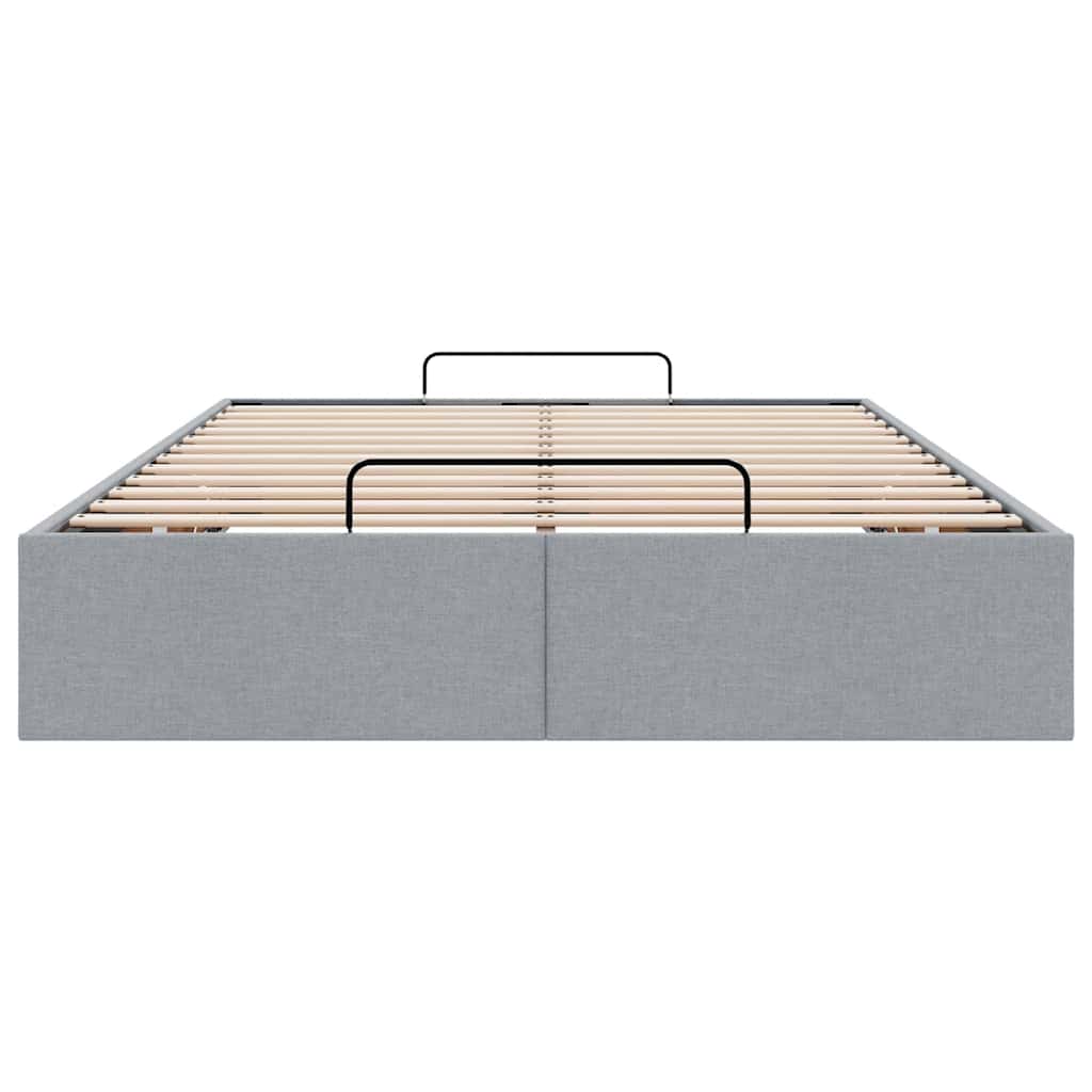 Struttura Letto Pouf senza Materasso 120x190 cm in Tessuto