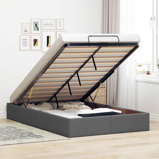 Struttura Letto Pouf senza Materasso 80x200 cm in Tessuto | homemem39