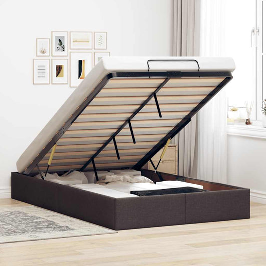 Struttura Letto Pouf senza Materasso 80x200 cm in Tessuto | homemem39