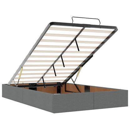 Struttura Letto Pouf senza Materasso 120x200 cm in Tessuto - homemem39