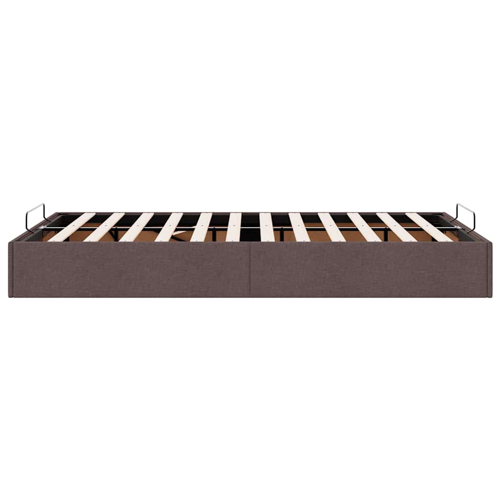 Struttura Letto Pouf senza Materasso 120x200 cm in Tessuto