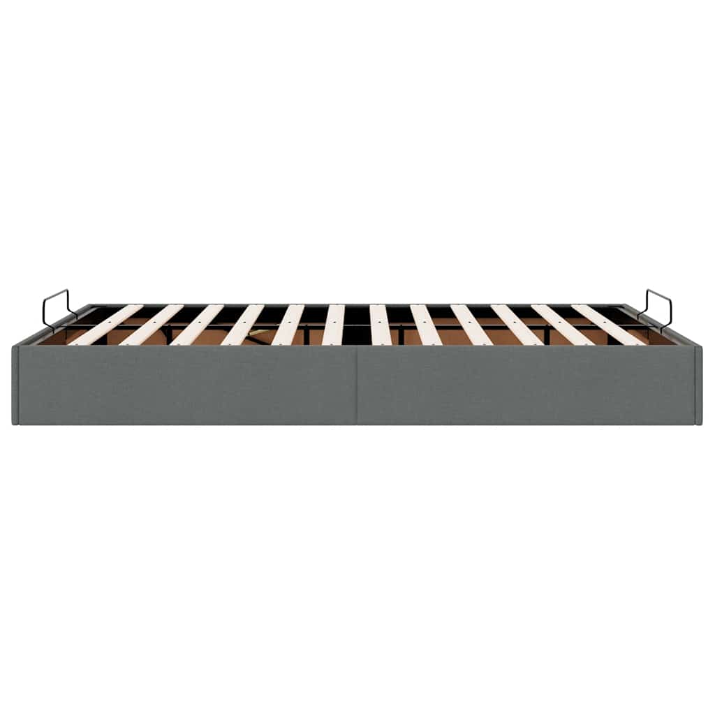 Struttura Letto Pouf senza Materasso 140x190 cm in Tessuto