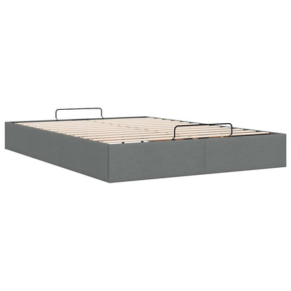Struttura Letto Pouf senza Materasso 140x190 cm in Tessuto