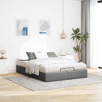 Struttura Letto Pouf senza Materasso 140x200 cm in Tessuto