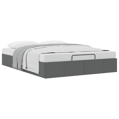 Struttura Letto Pouf senza Materasso 140x200 cm in Tessuto
