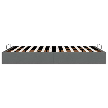 Struttura Letto Pouf senza Materasso 140x200 cm in Tessuto