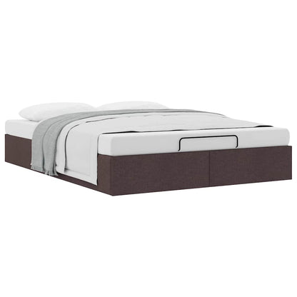 Struttura Letto Pouf senza Materasso 140x200 cm in Tessuto