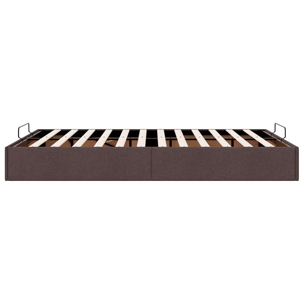 Struttura Letto Pouf senza Materasso 140x200 cm in Tessuto