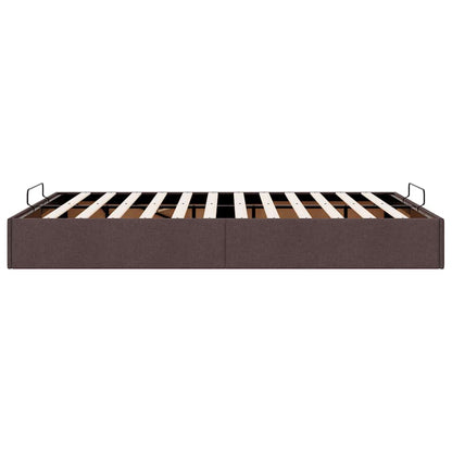 Struttura Letto Pouf senza Materasso 140x200 cm in Tessuto