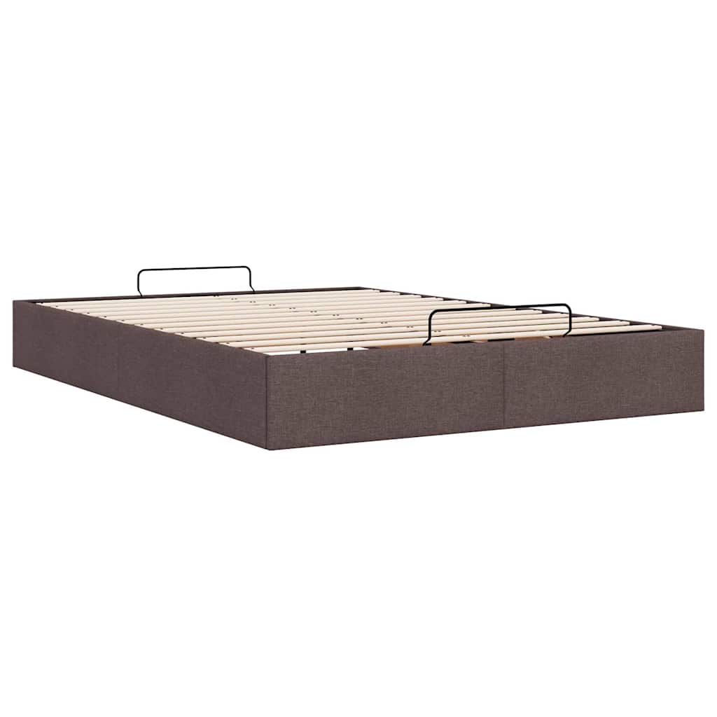Struttura Letto Pouf senza Materasso 140x200 cm in Tessuto