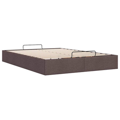 Struttura Letto Pouf senza Materasso 140x200 cm in Tessuto