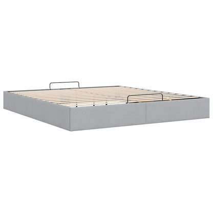 Struttura Letto Pouf senza Materasso 160x200 cm in Tessuto