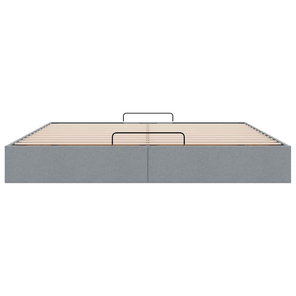 Struttura Letto Pouf senza Materasso 180x200 cm in Tessuto