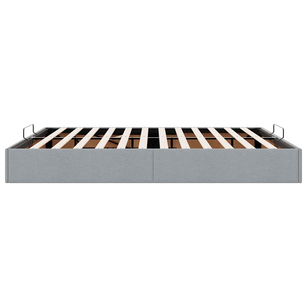 Struttura Letto Pouf senza Materasso 180x200 cm in Tessuto